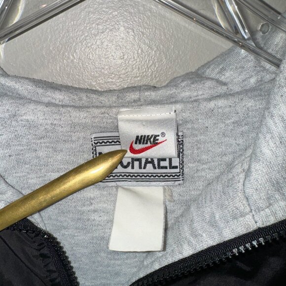 Rare Vintage Nike AIR Windbreaker Jacket - Size XL - Black Unisex - 90s - Picture 3 of 7